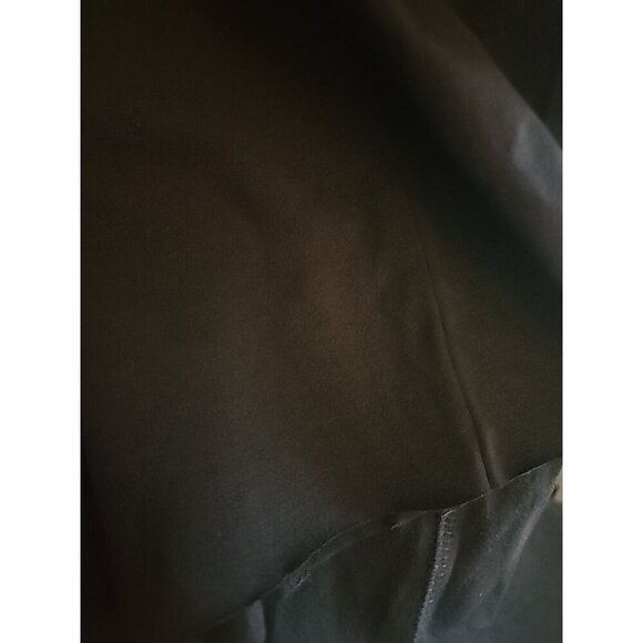 Eileen Fisher Black Stretch Sweat Pants Raw Edge Hems XS NEW Excellent Cr50 NWOT - Picture 3 of 5